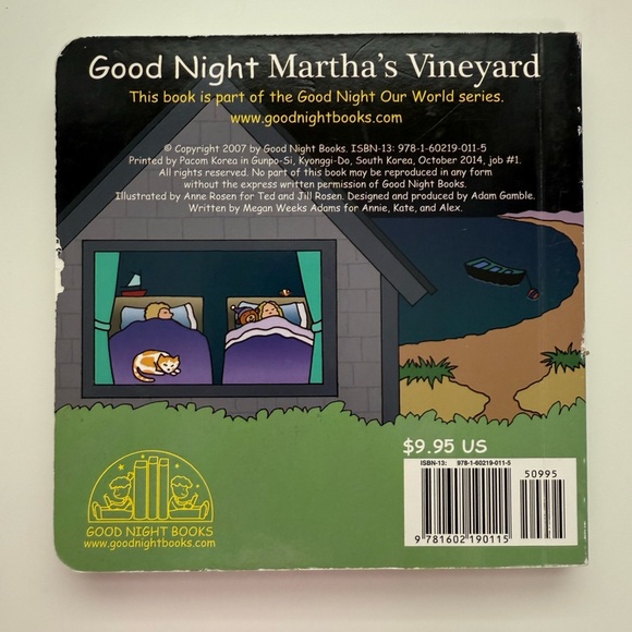 Martha’s Vineyard! Children's Board Book - Picture 4 of 4
